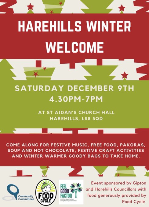 Advent Day 10: Harehills Winter Welcome&nbsp;2023